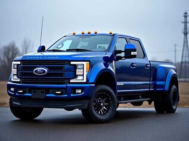 High-power dually truck for heavy haul hotshot services